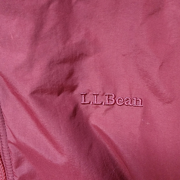 Mens L.L. Bean Red Bomber Thinsulate Jacket Size XL - Picture 4 of 8